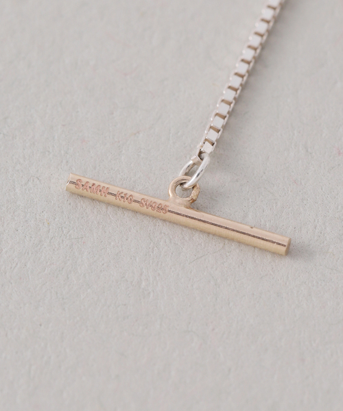 Lilas(リラ)の「【SAMH by LILAS】デタッチャブルTバーブレスレット K10*SV(ブレスレット・レディース・シルバー・FREE)」の12枚目の写真