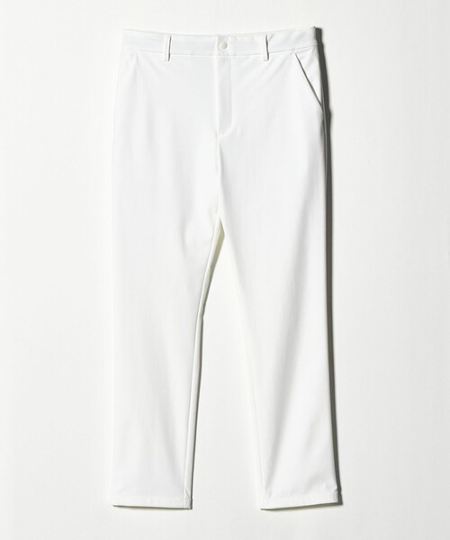 UNITED ARROWS GOLF（ユナイテッドアローズゴルフ）の「メンズ スリム テーパード スラックス  透湿性 接触冷感 UV ２WAYストレッチ（その他パンツ・メンズ・ホワイト/ライトグレー/ネイビー・S/L/XL/M）」の2枚目の写真