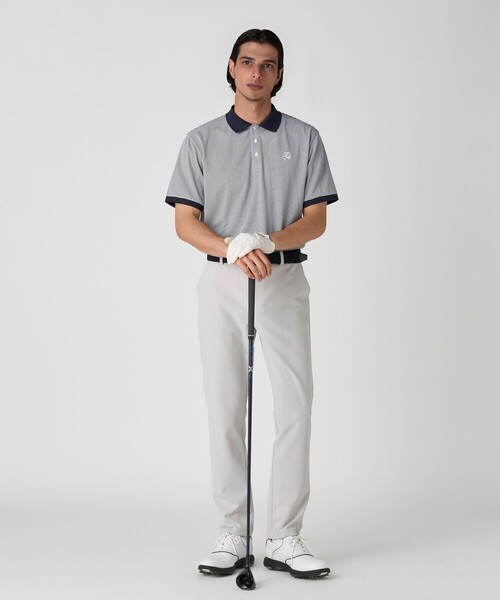 UNITED ARROWS GOLF（ユナイテッドアローズゴルフ）の「メンズ スリム テーパード スラックス  透湿性 接触冷感 UV ２WAYストレッチ（その他パンツ・メンズ・ホワイト/ライトグレー/ネイビー・S/L/XL/M）」の12枚目の写真