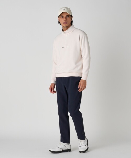 UNITED ARROWS GOLF（ユナイテッドアローズゴルフ）の「メンズ スリム テーパード スラックス  透湿性 接触冷感 UV ２WAYストレッチ（その他パンツ・メンズ・ホワイト/ライトグレー/ネイビー・S/L/XL/M）」の14枚目の写真
