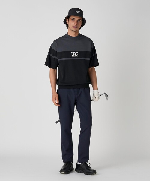 UNITED ARROWS GOLF（ユナイテッドアローズゴルフ）の「メンズ スリム テーパード スラックス  透湿性 接触冷感 UV ２WAYストレッチ（その他パンツ・メンズ・ホワイト/ライトグレー/ネイビー・S/L/XL/M）」の19枚目の写真