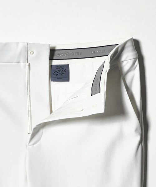 UNITED ARROWS GOLF（ユナイテッドアローズゴルフ）の「メンズ スリム テーパード スラックス  透湿性 接触冷感 UV ２WAYストレッチ（その他パンツ・メンズ・ホワイト/ライトグレー/ネイビー・S/L/XL/M）」の20枚目の写真