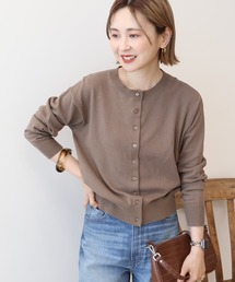 AMERICAN HOLIC | ソフトコットンクルーネックカーディガン(カーディガン/ボレロ)