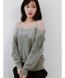 SNIDEL｜スナイデルのニット/セーター（オフショルダー）通販