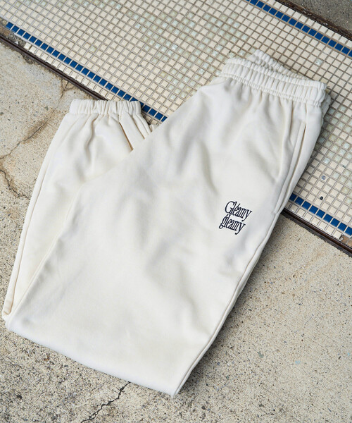 FREAK'S STORE（フリークスストア）の「限定展開　ロゴ 刺繍 裏毛スウェット ジョガーパンツ(セットアップ対応)（スウェットパンツ・レディース・ナチュラル/グレー/ブラック/ダークブラウン・ﾌﾘ-）」の4枚目の写真