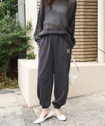 FREAK'S STORE | 限定展開 ロゴ 刺繍 裏毛スウェット ジョガーパンツ(セットアップ対応)(スウェットパンツ)