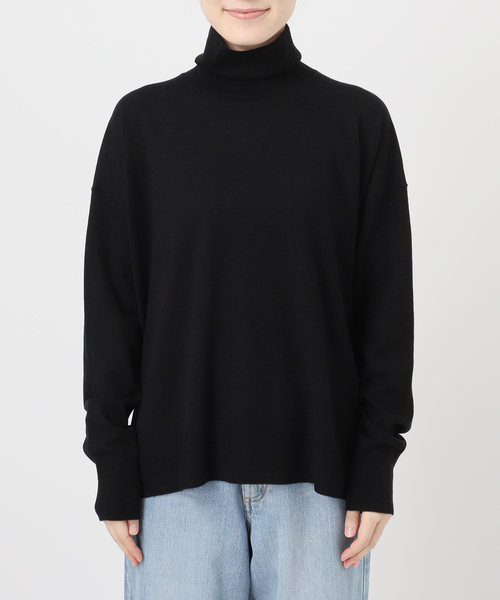 セール】ライトウールビッグタートルプルオーバー（ニット/セーター