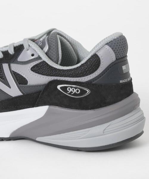 URBAN RESEARCH(アーバンリサーチ)の「NEW BALANCE M990v6(スニーカー・メンズ・ブラック・26/26.5/27/27.5/28/28.5/29)」の6枚目の写真