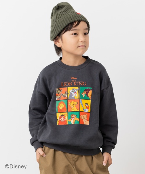 セール】〈ライオン・キング〉プリント 裏毛トレーナー（スウェット