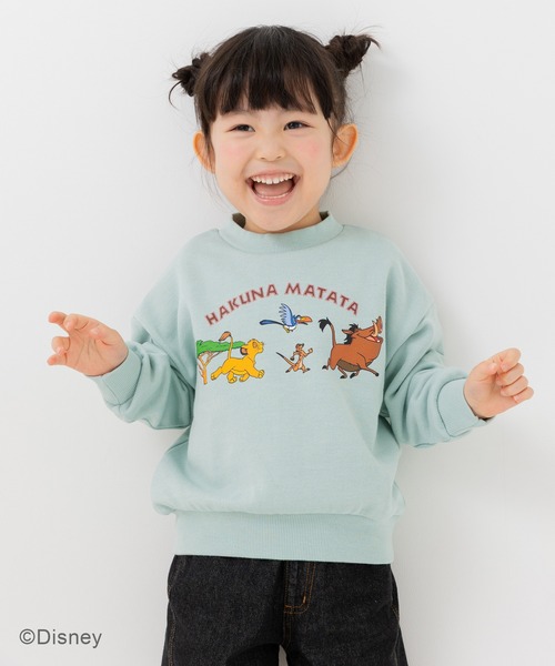 セール】〈ライオン・キング〉プリント 裏毛トレーナー（スウェット