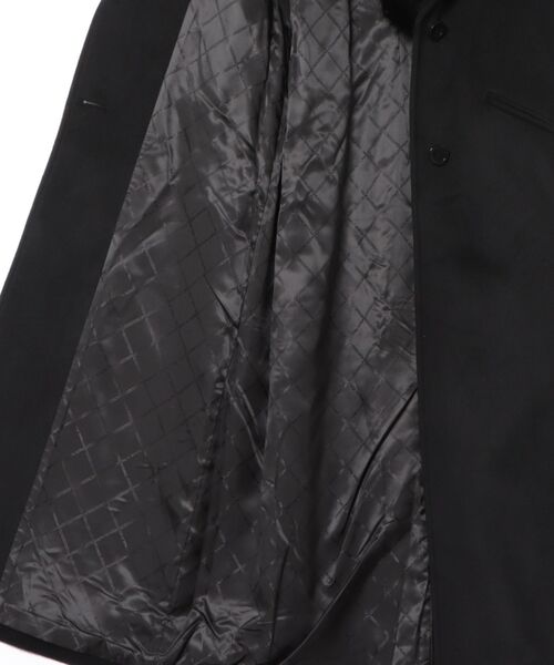 MICHAEL KORS(マイケルコース)の「フォーファー トリム ウールブレンド コート(その他アウター・レディース・ブラック・M/S/XS/XXS)」の5枚目の写真