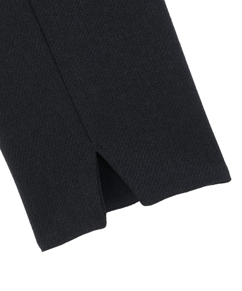 TOKYO SHIRTS（トウキョウシャツ）の「ウーリッシュ素材 テーラード ジャケット セットアップ可能（テーラードジャケット・レディース・ネイビー/ブラウン・M/L/LL）」の13枚目の写真