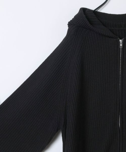 JEANASIS（ジーナシス）の「5GアゼダブルZIPニットフーディー/602216