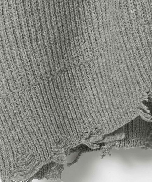 バーシー 5GアゼダブルZIPニットフーディー/602216（パーカー）｜JEANASIS