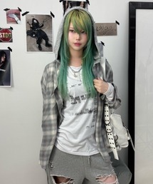 Never mind the XU / Chikashitsu+ | 【nmtc+】loose fit one shoulder long sleeve / 【エヌエムティーシープラス】ルーズフィットワンショルダー長袖Tシャツ(Tシャツ/カットソー)