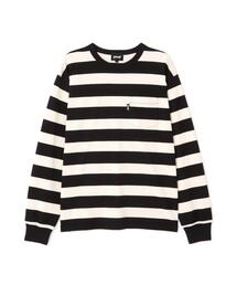 schott | Schott/ショット/WIDE BORDER LS T-SHIRT/ワイドボーダー ロンＴ(Tシャツ/カットソー)