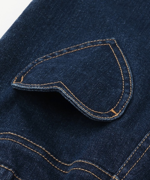 petit main（プティマイン）の「ハートポケットバレルパンツ（デニムパンツ・キッズ・ネイビー/ブラック/ブルー・120cm/110cm/90cm/130cm/80ｃｍ/100cm）」の15枚目の写真