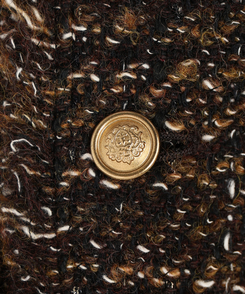 セール】GIOLICA ツイードジャケット（ノーカラージャケット）｜IENA