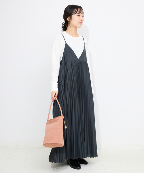 SLOBE IENA（スローブイエナ）の「《追加4》SLOBE バケツバッグ（ショルダーバッグ・レディース・ピンク/ベージュ/ブラック・FREE）」の22枚目の写真