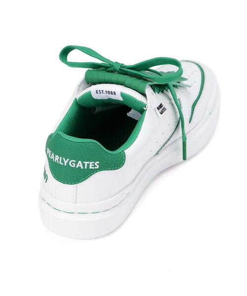 PEARLY GATES（パーリーゲイツ）の「【PEARLY GATES】THE SHOES キルトタンスパイクレスシューズ (LADIES)（その他シューズ・レディース・ダークブルー/ホワイト系その他・23.0cm/25.0cm/23.5cm/24.0cm/22.5㎝/24.5cm）」の4枚目の写真