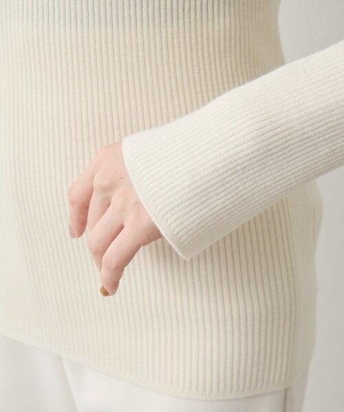 セール】リブニットクループルオーバー（ニット/セーター）｜Whim