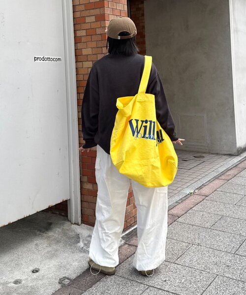 CIAOPANIC TYPY（チャオパニックティピー）の「【ユニセックス】犬アソート柄ロゴジャガードニット（ニット/セーター・レディース・チャコールグレー/ネイビー/イエロー/オレンジ/ライトグレー・LARGE/MEDIUM）」の22枚目の写真