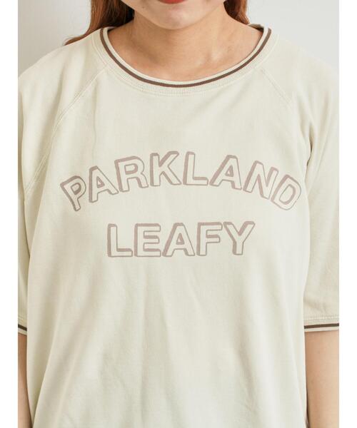 SM2(エスエムツー)の「ミニ裏毛ライン入りロゴプリントカットソー(Tシャツ/カットソー・レディース・グリーン/ブラウン/ネイビー/ベージュ・F)」の21枚目の写真