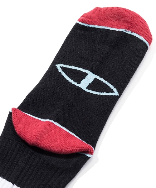 POLeR(ポーラー)の「POLER SKATE SOCKS(ソックス/靴下・メンズ・ブラック/ホワイト・FREE)」の8枚目の写真