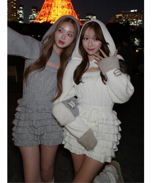 Darich ダーリッチ フリルニットコンビネゾン フリルニットコンビネゾン – Darich (ダーリッチ)