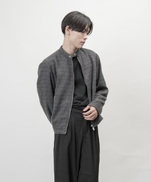 garsonwave（ギャルソンウェーブ）の「ラメツイード シングル ライダース ジャケット(GW)（ライダースジャケット）」