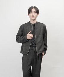 garsonwave（ギャルソンウェーブ）の「ラメツイード シングル ライダース ジャケット(GW)（ライダースジャケット）」