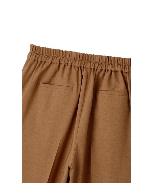 AOYAMA（アオヤマ）の「ちょうどいいかっちり見えシャツアップ企画！プルオンワイドパンツ（その他パンツ・レディース・キャメル・S/M/L）」の9枚目の写真