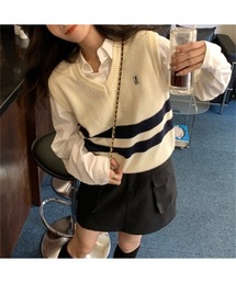 V ネックデザイン ベスト