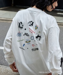 THE FELiX（フェリクス）の「【FELIX】別注 ヴィンテージライク グラフィック ロゴ刺繍 アソートロンT（Tシャツ/カットソー）」