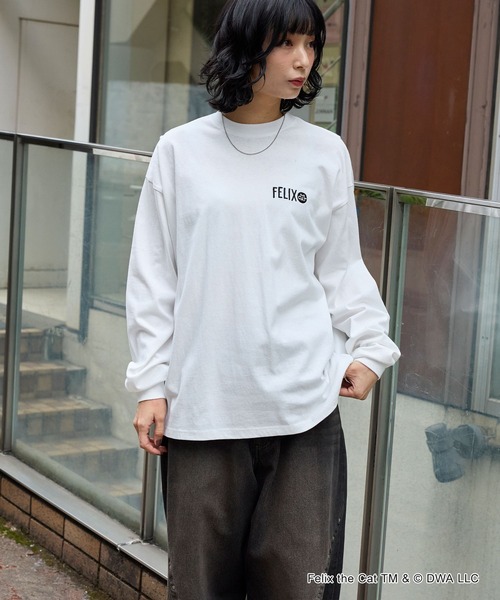 セール】【FELIX】別注 ヴィンテージライク グラフィック ロゴ刺繍