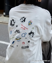 THE FELiX（フェリクス）の「【FELIX】別注 ヴィンテージライク グラフィック ロゴ刺繍 アソートロンT（Tシャツ/カットソー）」