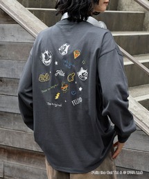THE FELiX（フェリクス）の「【FELIX】別注 ヴィンテージライク グラフィック ロゴ刺繍 アソートロンT（Tシャツ/カットソー）」
