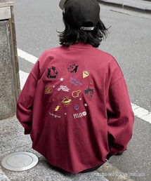THE FELiX（フェリクス）の「【FELIX】別注 ヴィンテージライク グラフィック ロゴ刺繍 アソートロンT（Tシャツ/カットソー）」