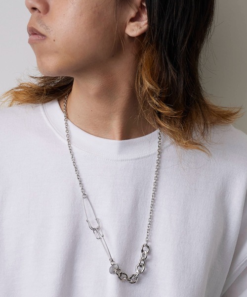 DIET BUTCHER（ダイエットブッチャー）の「DIET BUTCHER/ダイエットブッチャー MULTIPURPOSE THICK CHAIN ネックレス マルチチェーン（ネックレス・メンズ・シルバー・FREE）」の14枚目の写真