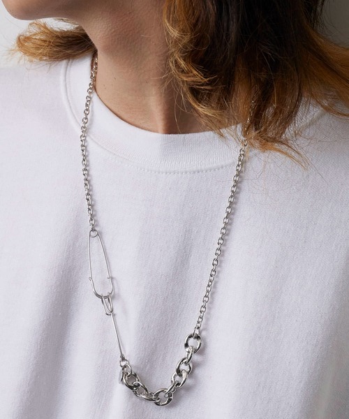 DIET BUTCHER（ダイエットブッチャー）の「DIET BUTCHER/ダイエットブッチャー MULTIPURPOSE THICK CHAIN ネックレス マルチチェーン（ネックレス・メンズ・シルバー・FREE）」の3枚目の写真