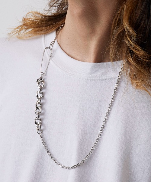 DIET BUTCHER（ダイエットブッチャー）の「DIET BUTCHER/ダイエットブッチャー MULTIPURPOSE THICK CHAIN ネックレス マルチチェーン（ネックレス・メンズ・シルバー・FREE）」の16枚目の写真