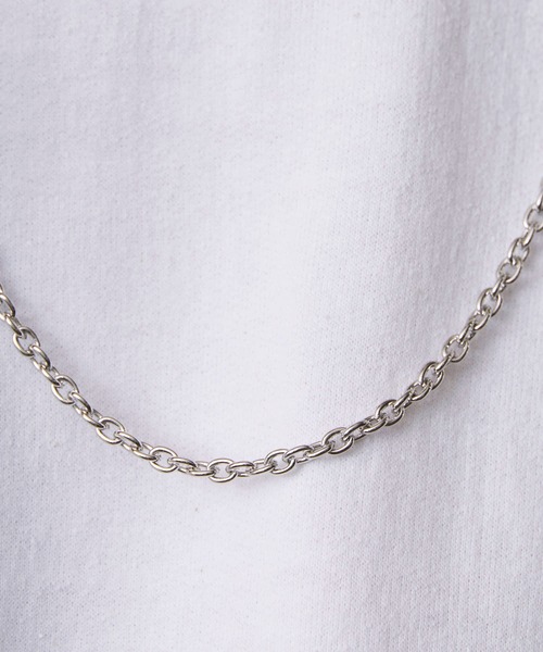 DIET BUTCHER（ダイエットブッチャー）の「DIET BUTCHER/ダイエットブッチャー MULTIPURPOSE THICK CHAIN ネックレス マルチチェーン（ネックレス・メンズ・シルバー・FREE）」の9枚目の写真