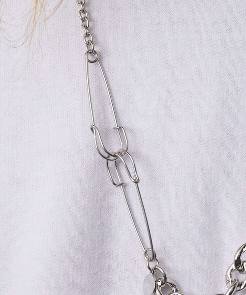 DIET BUTCHER（ダイエットブッチャー）の「DIET BUTCHER/ダイエットブッチャー MULTIPURPOSE THICK CHAIN ネックレス マルチチェーン（ネックレス・メンズ・シルバー・FREE）」の21枚目の写真