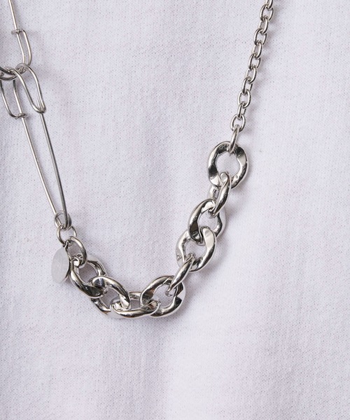 DIET BUTCHER（ダイエットブッチャー）の「DIET BUTCHER/ダイエットブッチャー MULTIPURPOSE THICK CHAIN ネックレス マルチチェーン（ネックレス・メンズ・シルバー・FREE）」の7枚目の写真