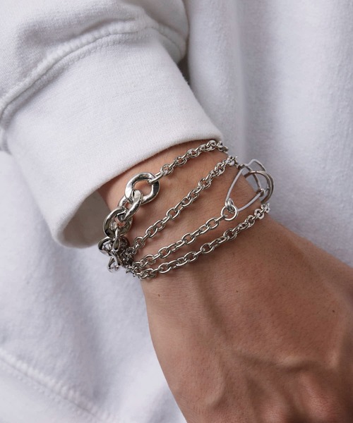 DIET BUTCHER（ダイエットブッチャー）の「DIET BUTCHER/ダイエットブッチャー MULTIPURPOSE THICK CHAIN ネックレス マルチチェーン（ネックレス・メンズ・シルバー・FREE）」の22枚目の写真