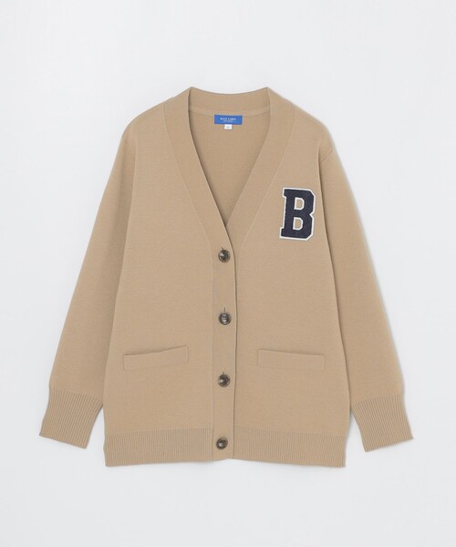 BLUE LABEL CRESTBRIDGE（ブルーレーベルクレストブリッジ）の「プレーンジャカードニットカーディガン（カーディガン/ボレロ・レディース・ベージュ系その他4・38）」の2枚目の写真