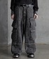 SERACE（セラス）の「【SERACE】Super wide vintage denim parachute cargo pants / スーパーワイドヴィンテージデニムパラシュートカーゴパンツ（デニムパンツ・L）」
