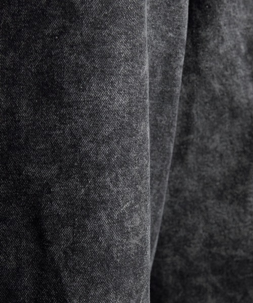 SERACE（セラス）の「【SERACE】Super wide vintage denim parachute cargo pants / スーパーワイドヴィンテージデニムパラシュートカーゴパンツ（デニムパンツ・メンズ・ブラック/ブルー/ホワイト・L/S/M）」の20枚目の写真