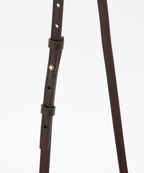 GANNI(ガニー)の「GANNI / ガニー Ganni Bou Bag Small(ショルダーバッグ・レディース・ブラック/ブラウン・FREE)」の13枚目の写真