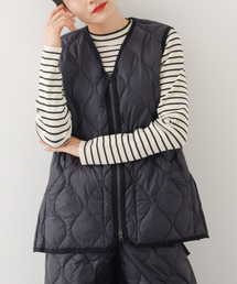 abahouse mavie | 【TAION】 Wジップ ダウンベスト(ダウンベスト)